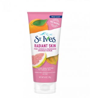 ST. IVES RADIANT SKIN PINK LEMON & MANDARIN ORANGE SCRUB 6OZ 170G