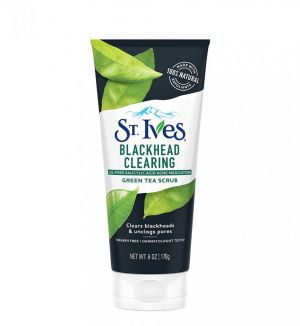 ST. IVES BLACKHEAD CLEARING GREEN TEA SCRUB 6OZ 170G