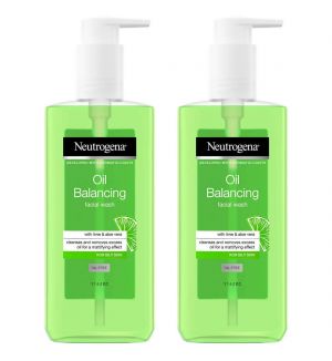 (BUNDLE OF 2) NEUTROGENA OIL BALANCING FACIAL WASH 200ML
