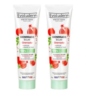 (BUNDLE OF 2) EVOLUDERM RADIANCE POMEGRANATE FACIAL SCRUB 150G