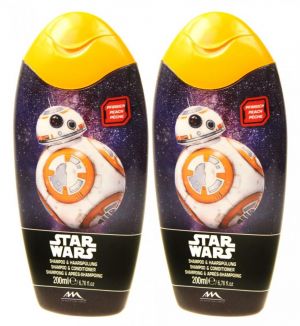 TBCC STAR WARS SHAMPOO & CONDITIONER 200ML x 2 qty