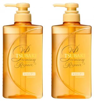 (BUNDLE OF 2) TSUBAKI PREMIUM REPAIR SHAMPOO 490ML
