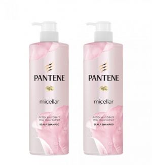(BUNDLE OF 2) PANTENE MICELLAR DETOX & HYDRATE SCALP SHAMPOO 530ML