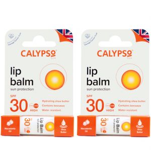 (BUNDLE OF 2) CALYPSO SUN PROTECTION LIP BALM SPF30 4.3G