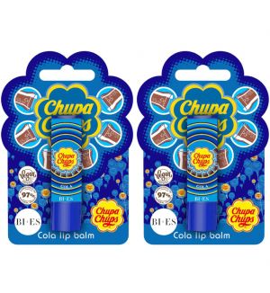 (BUNDLE OF 2) BI-ES CHUPA CHUPS LIP BALM COLA 4G
