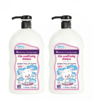 BL KIDS CONDITIONING SHAMPOO STRAWBERRY 1000ML X 2