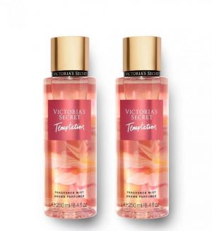 (BUNDLE OF 2) VICTORIA'S SECRET TEMPTATION BODY MIST 250ML