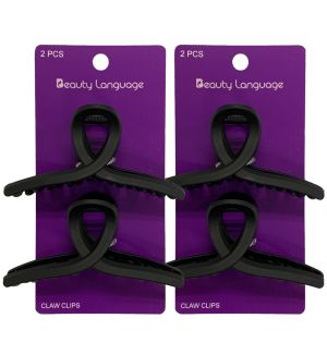 (BUNDLE OF 2) BL0058 BLACK CLAW CLIPS (2 PCS)