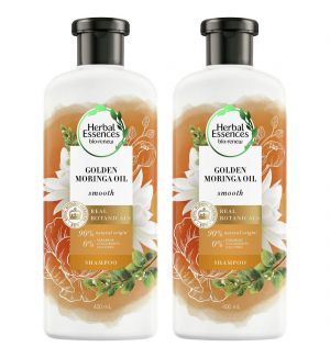 (BUNDLE OF 2) CLAIROL HERBAL ESSENCES GOLDEN MORINGA OIL SHAMPOO 400ML