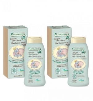 (BUNDLE OF 2) NATURAVERDE ORGANIC ULTRA DELICATE BODY & HAIR WASH - DUMBO 200ML
