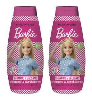 (BUNDLE OF 2) NATURAVERDE BARBIE SHAMPOO & CONDITIONER 300ML