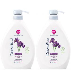 (BUNDLE OF 2) DERMOMED BATH & SHOWER GEL IRIS 1000ML