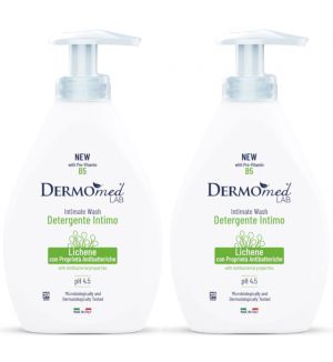 (BUNDLE OF 2) DERMOMED INTIMATE WASH LICHEN 250ML