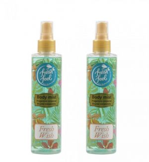 (BUNDLE OF 2) NELLY FRESH FEEL BODY MIST FRESH WISH 200ML