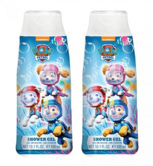 AIR VAL PAW PATROL SHOWER GEL 300ML X 2