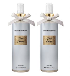(BUNDLE OF 2) WOMEN SECRET BODY MIST PURE CHARM 250ML