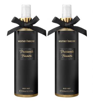 (BUNDLE OF 2) WOMEN SECRET BODY MIST PASSIONATE TREASURE 250ML
