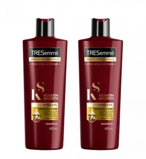 (BUNDLE OF 2) TRESEMME KERATIN SMOOTH ANTI FRIZZ SHAMPOO 400ML