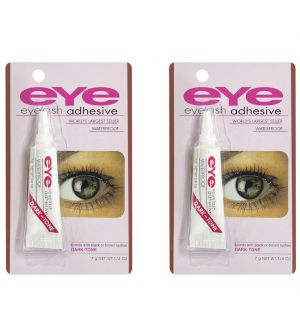 (BUNDLE OF 2) EYE EYELASH ADHESIVE 7G (DARK TONE)