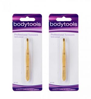 (BUNDLE OF 2) BT106 BODYTOOLS PROFESSIONAL TWEEZERS BT106