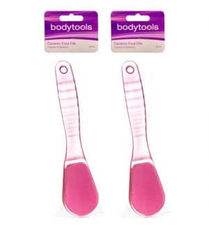 (BUNDLE OF 2) BT197 BODYTOOLS CERAMIC FOOT FILE