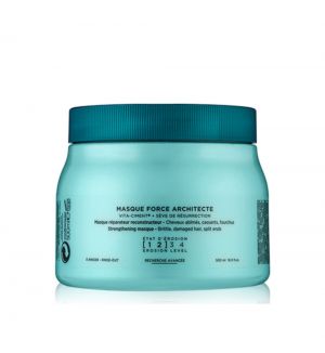 KERASTASE PARIS RESISTANCE FORCE ARCHITECTE STRENGTHENING MASQUE 500ML EXP: 02/2025