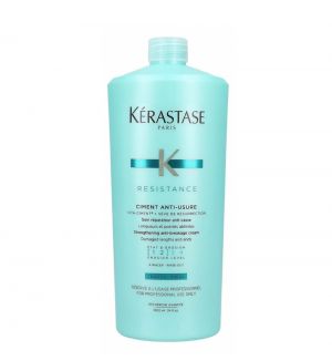 KERASTASE PARIS RESISTANCE CIMENT ANTI-USURE (ConditIoner For Damaged Lengths Ends) 1000ml (Exp: 09/2024)