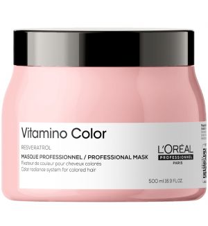 L'OREAL SERIE EXPERT VITAMINO COLOR RESVERATROL MASK 500ML EXP:02/2025