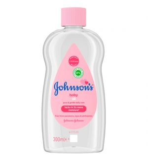 JOHNSON BABY OIL 300ML