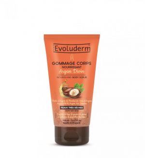 EVOLUDERM ARGAN DIVIN NOURISHING BODY SCRUB 150ML (VERY DRY SKIN)