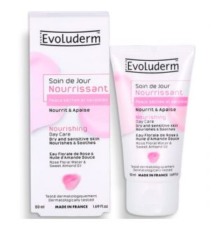 EVOLUDERM NOURISHING DAY CARE CREAM 50ML (DRY & SENSITIVE SKIN)