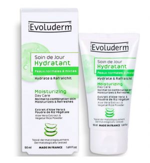 EVOLUDERM MOISTURIZING DAY CARE CREAM 50ML (NORMAL TO COMBINATION SKIN)