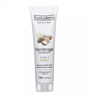 EVOLUDERM ARGAN OIL MOISTURIZING FACE SCRUB 150ML