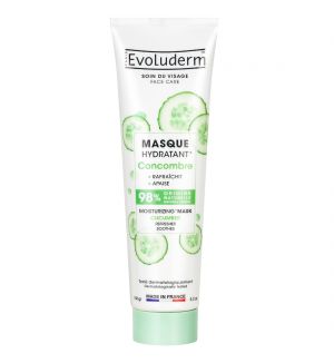 EVOLUDERM MOISTURIZING CUCUMBER FACE MASK 150G