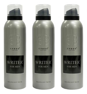 (BUNDLE OF 3) PARIS BLEU DEODORANT WRITER 200ML