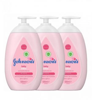 (BUNDLE OF 3) JOHNSON BABY LOTION MILDNESS PINK 500ML
