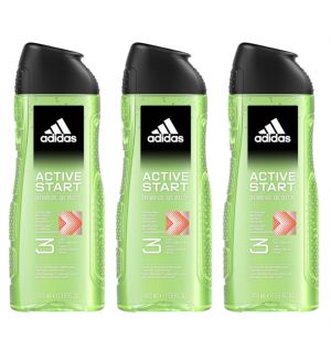ADIDAS 3 IN 1 SHOWER GEL ACTIVE START 400ML