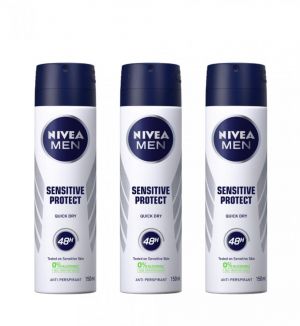 (BUNDLE OF 3) NIVEA DEO SPRAY SENSITIVE PROTECT (M) 150ML