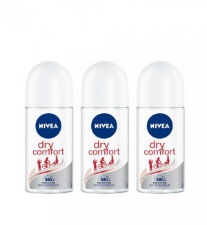 (BUNDLE OF 3) NIVEA DEODORANT DRY COMFORT LADY 50ML