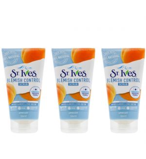 (BUNDLE OF 3) ST. IVES BLEMISH CONTROL APRICOT SCRUB 6OZ 150G