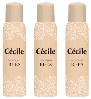 (BUNDLE OF 3) BI-ES CECILE DEODORANT SPRAY 150ML