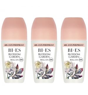 (BUNDLE OF 3) BI-ES BLOSSOM GARDEN ROLL ON 50ML
