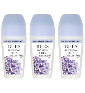 (BUNDLE OF 3) BI-ES BLOSSOM HILLS ROLL ON 50ML