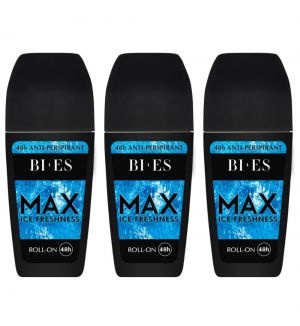 (BUNDLE OF 3) BI-ES MAX ICE FRESHNESS ROLL ON 50ML
