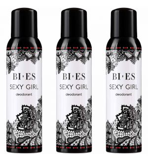 (BUNDLE OF 3) BI-ES SEXY GIRL DEODORANT SPRAY 150ML