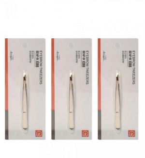 (BUNDLE OF 3) KINEPIN J0025 EYEBROW TWEEZER
