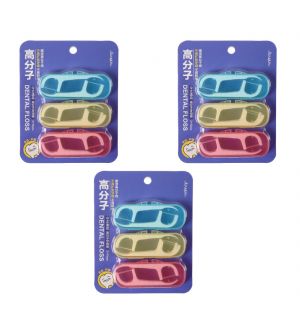 (BUNDLE OF 3) KINEPIN J1210 DENTAL FLOSS (3X10PCS)