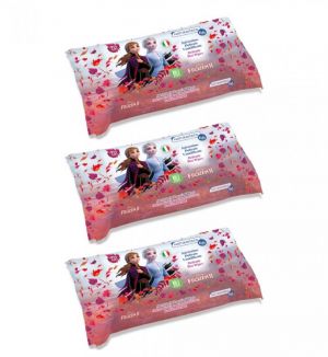 NATURAVERDE FROZEN DELICATE WET WIPES (72CS) X 3 QTY