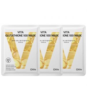 (BUNDLE OF 3) OTTIE VITA GLUTATHIONE 100 MASK 1S 25ML