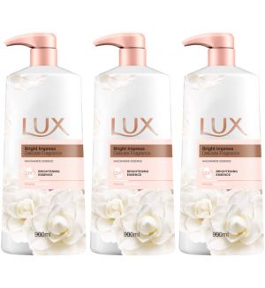 (BUNDLE OF 3) LUX BRIGHT IMPRESS BODY WASH 900ML